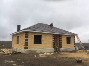 Строительство кирпичного дома 80 м2