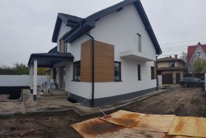 Строительство дома из газобетона 136 кв.м.